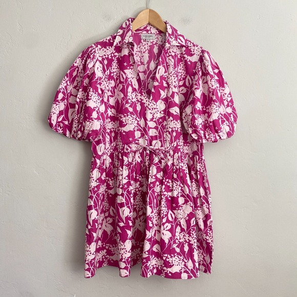 Olivia James the Label Dresses & Skirts - Olivia James the Label Daphne Dress Women Size Medium Pink White